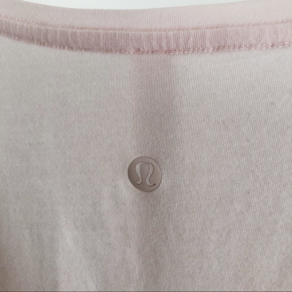 Lululemon blush pink T-shirt size 6 - 2 available - Picture 4 of 4
